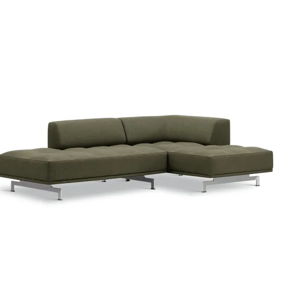 Delphi 450F, 2-personers open end og chaiselong fra Fredericia Furniture