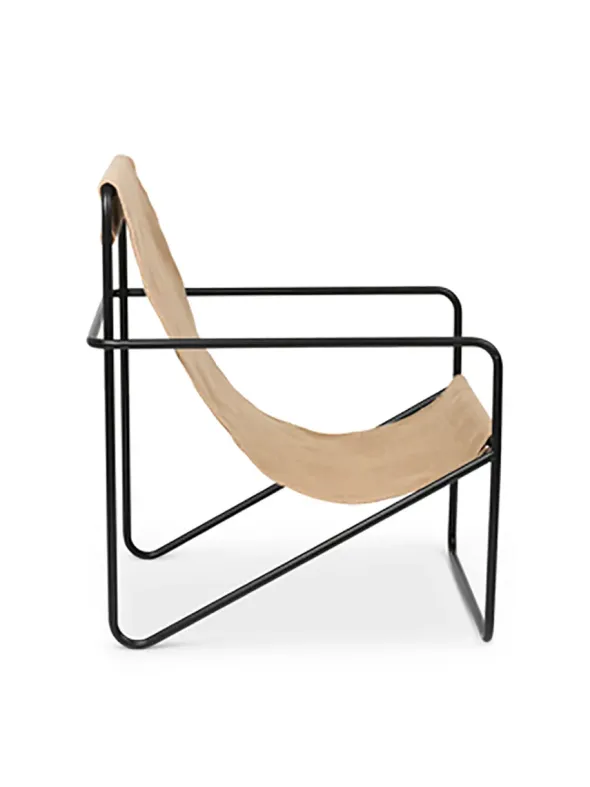 Desert Lounge Chair, sort fra Ferm Living