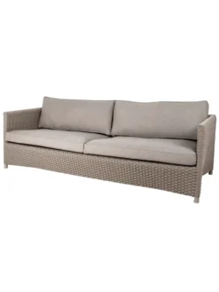 Diamond 3 pers Sofa inkl. hynde fra Cane-line