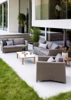 Diamond 2 pers Sofa inkl. hynde fra Cane-line