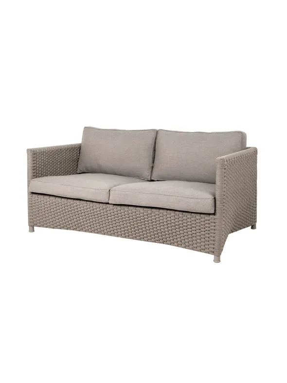 Diamond 2 pers Sofa inkl. hynde fra Cane-line