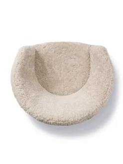 Ditzel Lounge Chair, lammeskind fra Fredericia Furniture