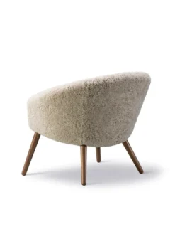 Ditzel Lounge Chair, lammeskind fra Fredericia Furniture