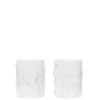 Doodle Glasses Tall, sæt á 2 stk. fra Ferm Living