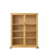 Dowry III kabinet, eg, clear glass fra Stellar Works