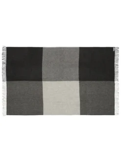 Drejø Plaid, grey mix fra Silkeborg Uldspinderi