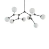 Drop Bulp Chandelier, mini grey fra 101 Copenhagen