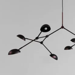 Drop Chandelier, burned black fra 101 Copenhagen