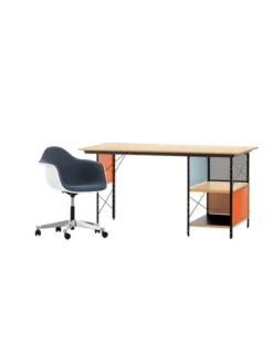 Eames Desk Unit, EDU-Skrivebord fra Vitra