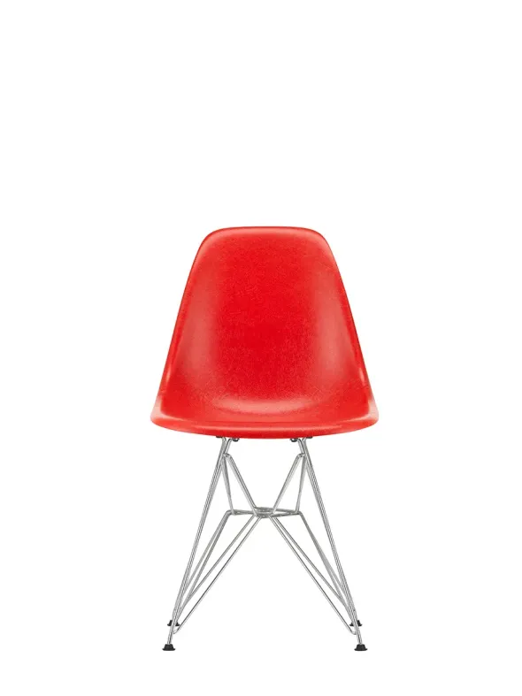 Eames Fiberglass Chair DSR, krom fra Vitra