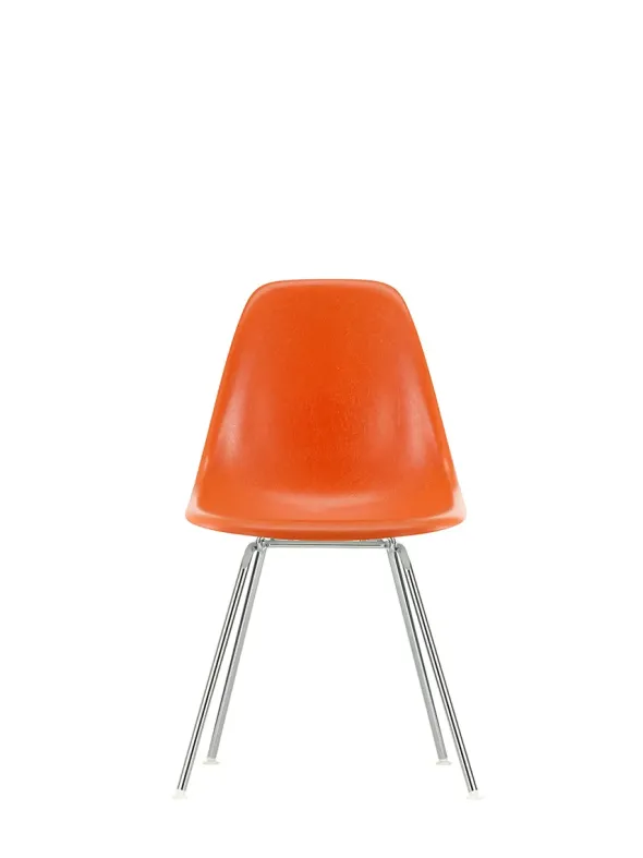 Eames Fiberglass Chair DSX, krom fra Vitra