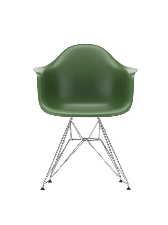 Eames Plastic Armchair DAR, forkromet fra Vitra