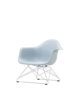 Eames Plastic Armchair LAR, hvidlakeret fra Vitra