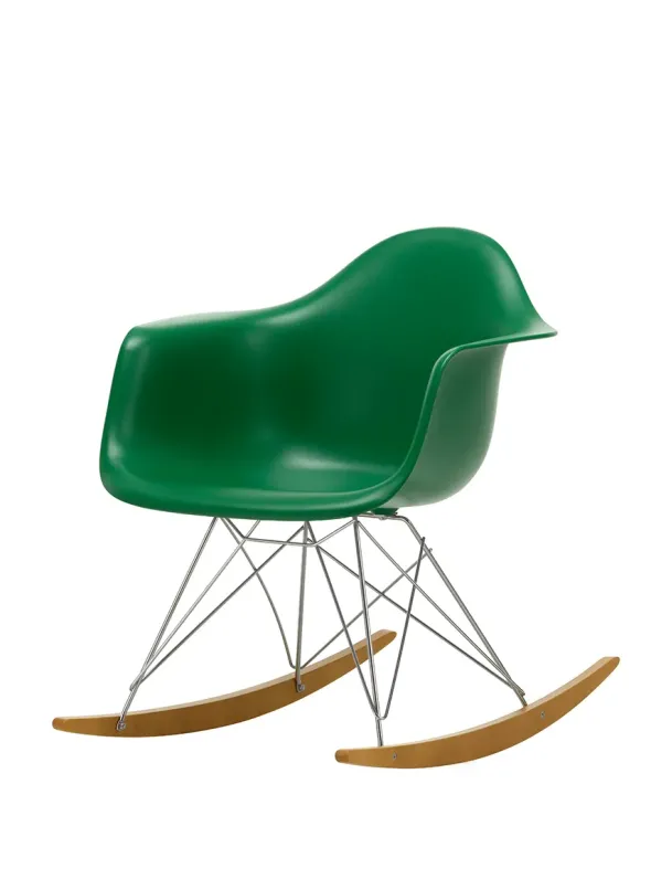 Eames Plastic Armchair RAR, gyngestol fra Vitra