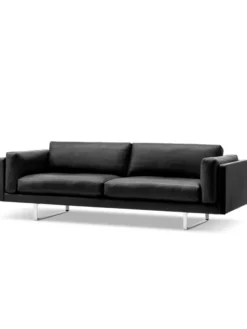 EJ 280 Pure Sofa i sort læder fra Erik Jørgensen