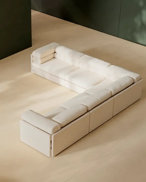 Elogio Sofa Module, Right fra GUBI