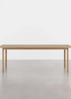 ESSENTIAL OAK spisebord 220x90 cm egetræsfinér, fra WB Manufaktur