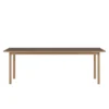 ESSENTIAL OAK spisebord 220x90 cm Espresso, fra WB Manufaktur