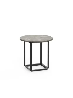 Florence sidebord Ø50, Gris Du Marais fra New Works