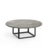 Florence sofabord Ø90, Gris Du Marais fra New Works