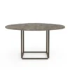 Florence Spisebord Ø145, gris du marais/beige grey fra New Works