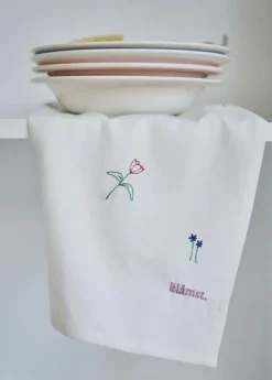 Flower Viskestykke fra Blåmst