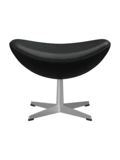 3127 Fodskammel til Ægget af Arne Jacobsen læder