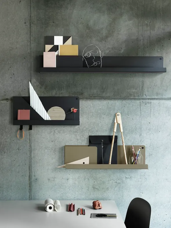 Folded Shelves, 96 x 13 cm fra Muuto