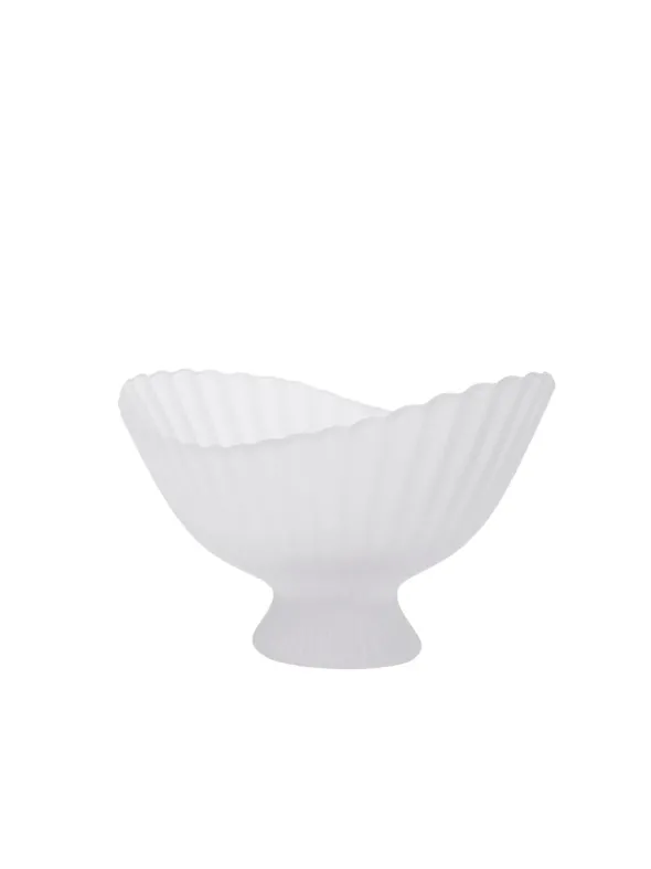 Fountain Glass Centrepiece, Frosted fra Ferm Living
