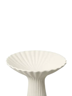 Fountain Pedestal Bowl, Ivory fra Ferm Living