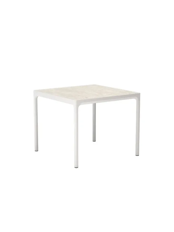 Four ceramic table 90 x 90 cm fra Houe