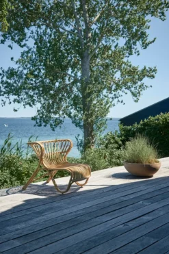 Fox Exterior Lænestol, Natural fra Sika-Design