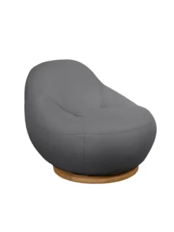 Gem Loungestol med Teak Drejefod fra Cane-line