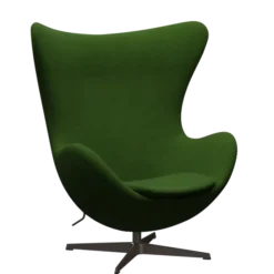 3316 Ægget loungestol, stel i brown bronze af Arne Jacobsen