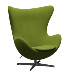 3316 Ægget loungestol, stel i brown bronze af Arne Jacobsen