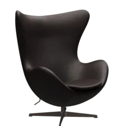 3316 Ægget loungestol, stel i brown bronze af Arne Jacobsen