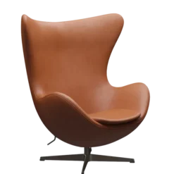 3316 Ægget loungestol, stel i brown bronze af Arne Jacobsen