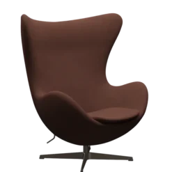 3316 Ægget loungestol, stel i brown bronze af Arne Jacobsen
