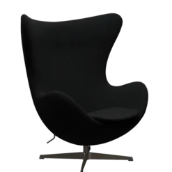 3316 Ægget loungestol, stel i brown bronze af Arne Jacobsen