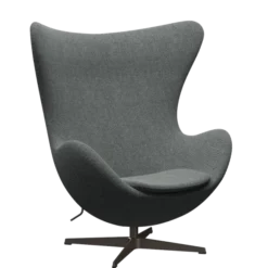 3316 Ægget loungestol, stel i brown bronze af Arne Jacobsen