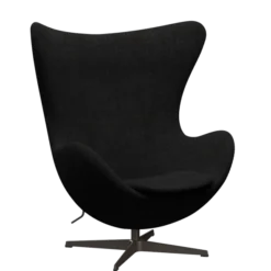 3316 Ægget loungestol, stel i brown bronze af Arne Jacobsen