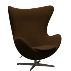 3316 Ægget loungestol, stel i brown bronze af Arne Jacobsen
