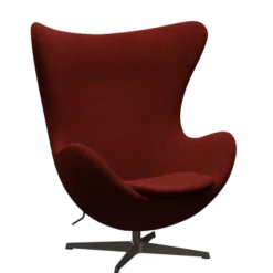 3316 Ægget loungestol, stel i brown bronze af Arne Jacobsen