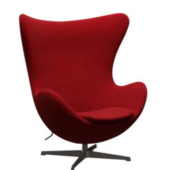 3316 Ægget loungestol, stel i brown bronze af Arne Jacobsen