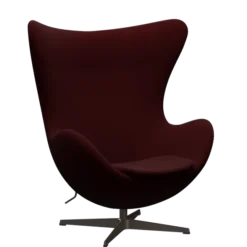 3316 Ægget loungestol, stel i brown bronze af Arne Jacobsen
