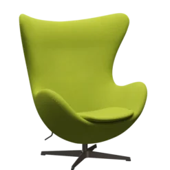 3316 Ægget loungestol, stel i brown bronze af Arne Jacobsen
