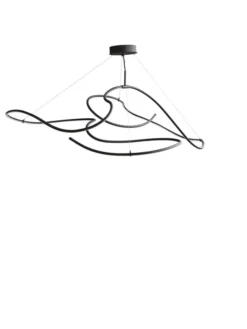 Ghost Chandelier, Big, Burned Black fra 101 Copenhagen