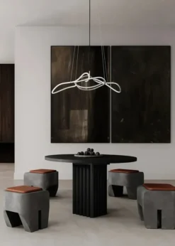 Ghost Chandelier, Mini, Chrome fra 101 Copenhagen