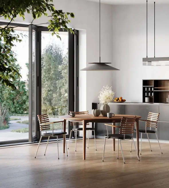 GM 3700 RO Rundt Spisebord fra Naver Collection
