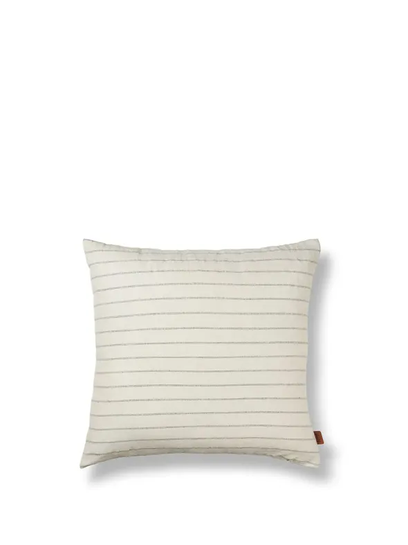 Grand Cushion, offwhite/chocolate fra Ferm Living